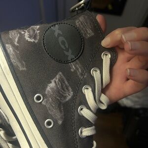 Charli XCX Black Converse